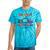 No Wi-Fi No Problem – Retro Dial Up Tech Nostalgia Tie-Dye T-Shirts Turquoise Tie-Dye
