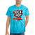Nostalgia 1950s Sock Hop Dance Tie-Dye T-Shirts Turquoise Tie-Dye Nostalgia 1950s Sock Hop Dance Tie-Dye T-Shirts Turquoise Tie-Dye