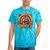 Peace Sign Groovy Vibes Costume Nostalgia Tie Dye Fashion Tie-Dye T-Shirts Turquoise Tie-Dye