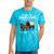 Please Be Patient I'm From The 1900s Amish Wagon & Vintage Premium Tie-Dye T-Shirts Turquoise Tie-Dye