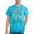 Please Be Patient With Me I'm From The 1900s Cool Gramophone Tie-Dye T-Shirts Turquoise Tie-Dye