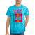 Please Be Patient I'm From The 1900s Retro Cassette Tape Premium Tri-Blend Tie-Dye T-Shirts Turquoise Tie-Dye