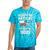 Please Be Patient I'm From The 1900s Retro Premium Tri-Blend Tie-Dye T-Shirts Turquoise Tie-Dye