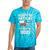 Please Be Patient I'm From The 1900s Retro Tie-Dye T-Shirts Turquoise Tie-Dye