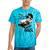 Please Be Patient I'm From The 1900s Sarcastic Joke Premium Tri-Blend Tie-Dye T-Shirts Turquoise Tie-Dye