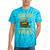 Please Be Patient With Me I'm From The 1900s Steam Train Tie-Dye T-Shirts Turquoise Tie-Dye