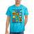Please Be Patient With Me I'm From The 1900s Vintage 90s Premium Tri-Blend Tie-Dye T-Shirts Turquoise Tie-Dye