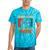 Please Be Patient With Me I'm From The 1900s Vintage Dad Tie-Dye T-Shirts Turquoise Tie-Dye