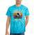 Please Be Patient With Me I'm From The 1900s Vintage Wagon Tie-Dye T-Shirts Turquoise Tie-Dye