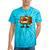 Protect PBS 80s Nostalgia Television Shirt Tie-Dye T-Shirts Turquoise Tie-Dye