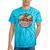 Retro 1970's Groovy Grandpa 70s Aesthetic Nostalgia Tie-Dye T-Shirts Turquoise Tie-Dye