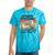 Retro Cassette Case 70s Vintage Music Analog Nostalgia Tie-Dye T-Shirts Turquoise Tie-Dye