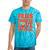 Retro Fast Food Nostalgia Vintage Diner Fries Shakes Burgers Tie-Dye T-Shirts Turquoise Tie-Dye