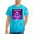 Retro Nostalgia Vaporwave- Error 404 Tie-Dye T-Shirts Turquoise Tie-Dye