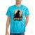 Spaghetti Western Cowboy Culture Classic Western Nostalgia Tie-Dye T-Shirts Turquoise Tie-Dye