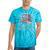 I Survived The Dial-Up Era Retro 90s Nostalgia Premium Tri-Blend Tie-Dye T-Shirts Turquoise Tie-Dye