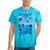 Trippy Weirdcore Frutiger Aero Surreal Eyeballs Y2K Tie-Dye T-Shirts Turquoise Tie-Dye