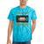 VHS Cassette Tape Retro 80s 90s Nostalgia Tie-Dye T-Shirts Turquoise Tie-Dye
