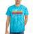 Video Cassette Tape VHS 80s 90s Nostalgia Costume Tie-Dye T-Shirts Turquoise Tie-Dye
