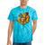 Vintage Board Game Art – Tabletop Nostalgia Tie-Dye T-Shirts Turquoise Tie-Dye