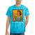 I Wine Housewife Retro Nostalgia Classic 1950s Vintage Humor Tie-Dye T-Shirts Turquoise Tie-Dye