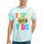2000's Vibe Hip Hop Costume Early 2000s Party Nostalgia Tie-Dye T-Shirts Mint Tie-Dye