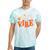 60's Vibe Retro Nostalgia Classic Mixtape Era 1960s Party Tie-Dye T-Shirts Mint Tie-Dye