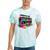 80s 90s Hip Hop Nostalgia Retro Boombox Music Lovers Tie-Dye T-Shirts Mint Tie-Dye