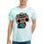 80s 90s Retro Party Costume Nostalgia Boombox Music Hip Hop Tie-Dye T-Shirts Mint Tie-Dye