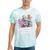 80's Cartoon Heroes Apparel For Retro Nostalgia Fans Tie-Dye T-Shirts Mint Tie-Dye