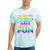 80's Girls Just Wanna Have Fun Nostalgia 1980s Style Premium Tri-Blend Tie-Dye T-Shirts Mint Tie-Dye