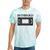80s VHS Video Cassette Nostalgia Tie-Dye T-Shirts Mint Tie-Dye