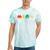 80s Video Game Nostalgia Retro Vintage Arcade Novelty Tie-Dye T-Shirts Mint Tie-Dye