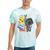 90s Retro Cassette And Walkman Nostalgia Graphic Tee Tie-Dye T-Shirts Mint Tie-Dye