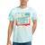 90's Vibe Vintage Style Cassette Tape Nostalgia 1990s Party Premium Tri-Blend Tie-Dye T-Shirts Mint Tie-Dye