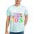 Back To The 70's Mixtape Era Nostalgia Retro 1970 70's Style Tie-Dye T-Shirts Mint Tie-Dye