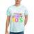 Back To The 90's Mixtape Era Nostalgia Retro 1990 90's Style Premium Tri-Blend Tie-Dye T-Shirts Mint Tie-Dye