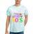 Back To The 90's Mixtape Era Nostalgia Retro 1990 90's Style Tie-Dye T-Shirts Mint Tie-Dye