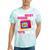 The Best Moms Are 90s Girls 90s Aesthetic Mom Nostalgia Tie-Dye T-Shirts Mint Tie-Dye