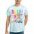 Bruh This Is My 70's Costume Nostalgia Mixtape 1970s Party Tie-Dye T-Shirts Mint Tie-Dye