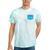 Bytes Of Memories Digital Nostalgia Concept Line Tie-Dye T-Shirts Mint Tie-Dye