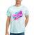 Cowabunga Retro 80s 90s Nostalgia Slang Neon Grunge Art Tie-Dye T-Shirts Mint Tie-Dye