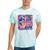 EAT THE RICH 90S NOSTALGIA WHALE ORCA YAHCT RETRO Tie-Dye T-Shirts Mint Tie-Dye