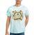Elder Emo Club Skeleton Hands Heart Nostalgia Premium Tri-Blend Tie-Dye T-Shirts Mint Tie-Dye