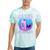 Never Forget Retro 80s 90s Nostalgia Tie-Dye T-Shirts Mint Tie-Dye