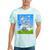 Frutiger Aero Aesthetic Tech Cherry Blossom Fishes Bubbles Tie-Dye T-Shirts Mint Tie-Dye Frutiger Aero Aesthetic Tech Cherry Blossom Fishes Bubbles Tie-Dye T-Shirts Mint Tie-Dye