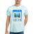 Frutiger Aero Aesthetic Tech Computer Aquarium Tarot Card Tie-Dye T-Shirts Mint Tie-Dye