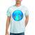 Frutiger Aero Aesthetic Tech Orb Fishes Raglan Baseball Tee Tie-Dye T-Shirts Mint Tie-Dye
