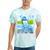Frutiger Aero Aesthetic Tech Water Fishes Monitor Screen Tie-Dye T-Shirts Mint Tie-Dye Frutiger Aero Aesthetic Tech Water Fishes Monitor Screen Tie-Dye T-Shirts Mint Tie-Dye