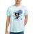 Frutiger Aero Cat Meme Headphone Kitty Cat Lover Tie-Dye T-Shirts Mint Tie-Dye
